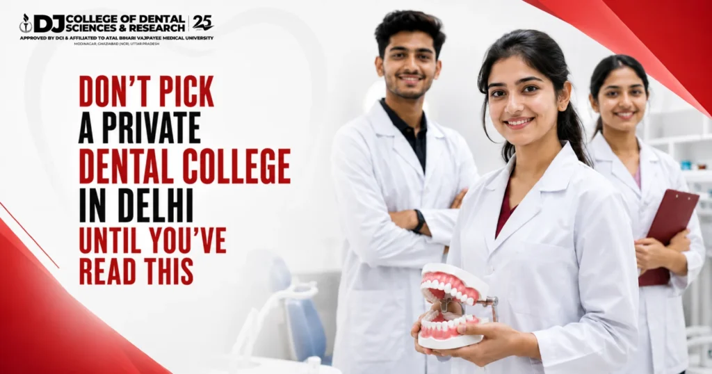 private dental colleges in Delhi