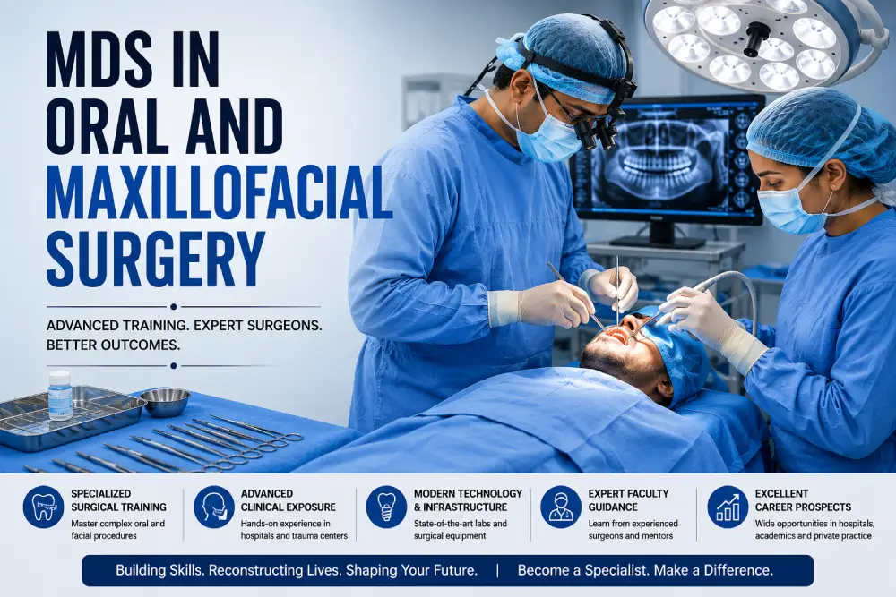 MDS in Oral and Maxillofacial Surgery