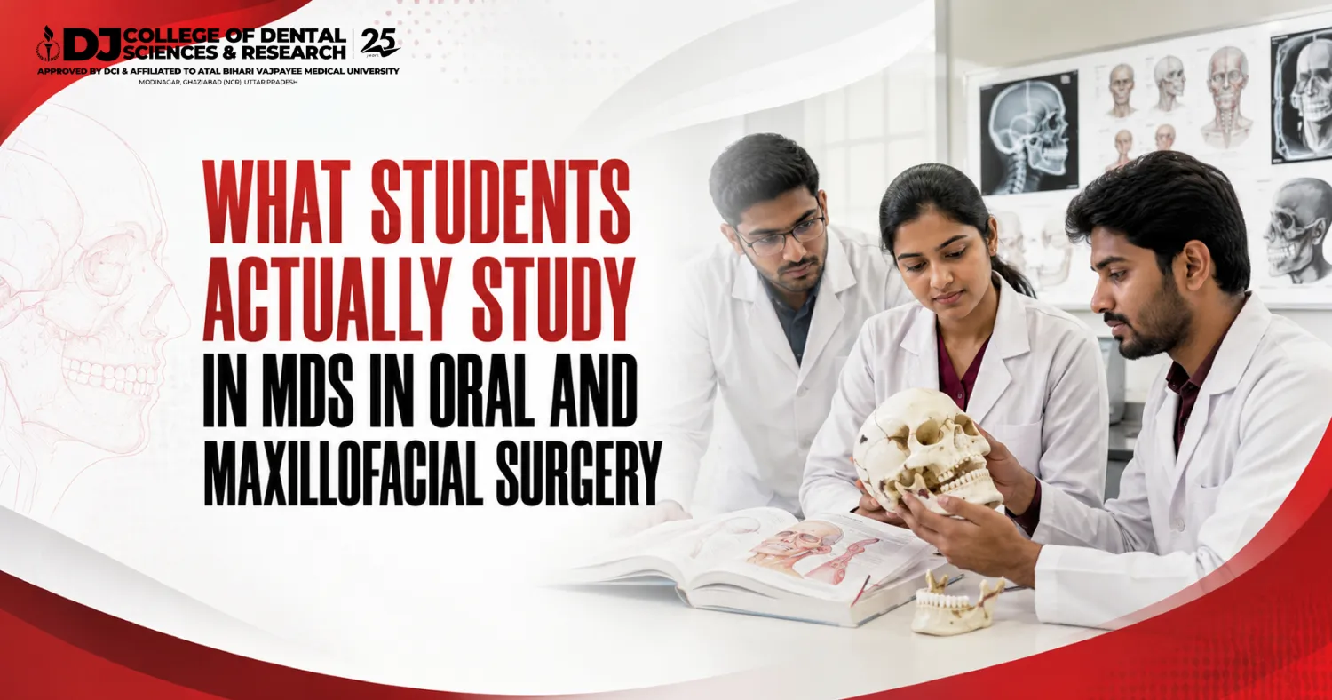 MDS in Oral and Maxillofacial Surgery