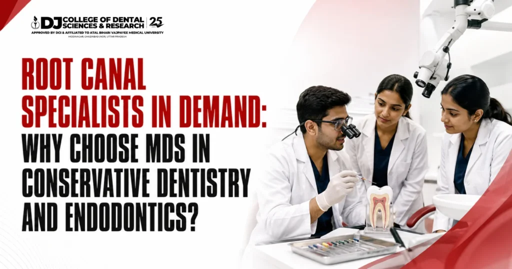 MDS in Conservative Dentistry and Endodontics